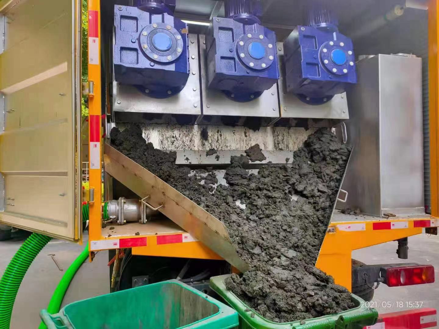 蓬溪化粪池清掏城市维护站-泥浆净化干湿分离处理